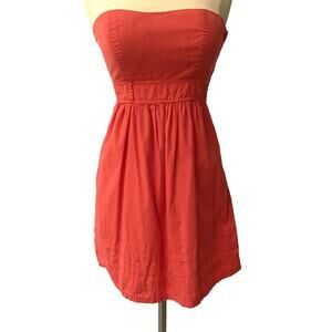 Guess Strapless Pink Cocktail Dress Padded Belted Women Size Small